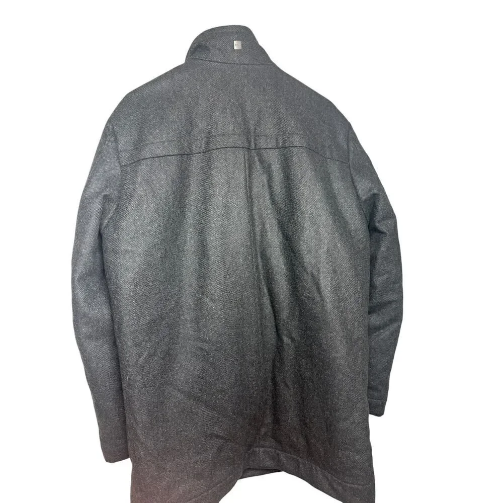 BOSS Hugo Boss Grey Car Coat Men's Sz. 38R